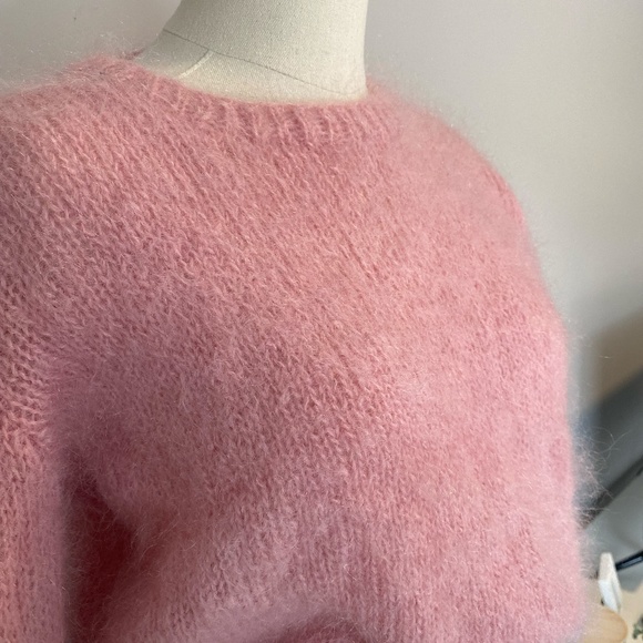 Fuzzy Pink Sweater - Picture 5 of 7